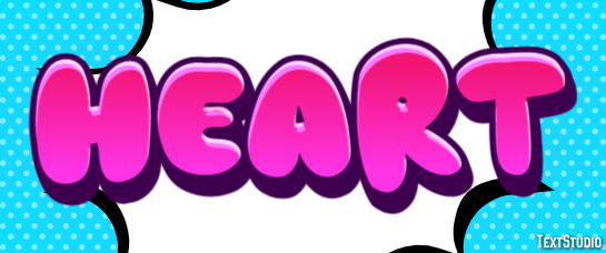 Heart Text Effect
