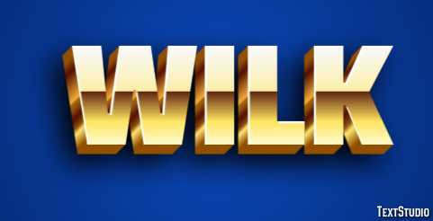 Wilk Texteffekt