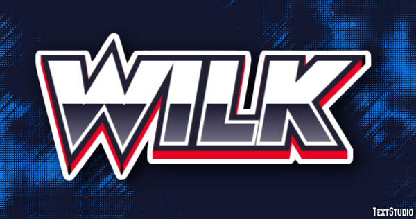 Wilk Texteffekt