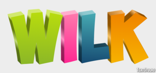Wilk Texteffekt