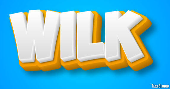 Wilk Texteffekt