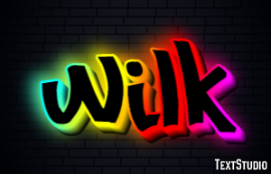 Wilk Texteffekt
