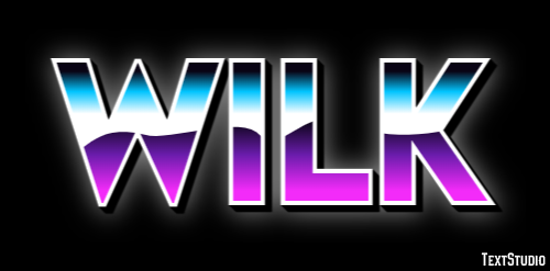 Wilk Texteffekt