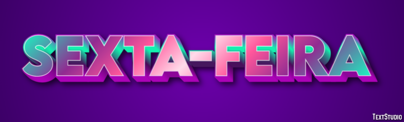 Sexta-feira Efekt tekstowy