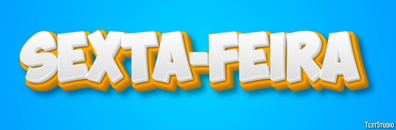 Sexta-feira Efekt tekstowy