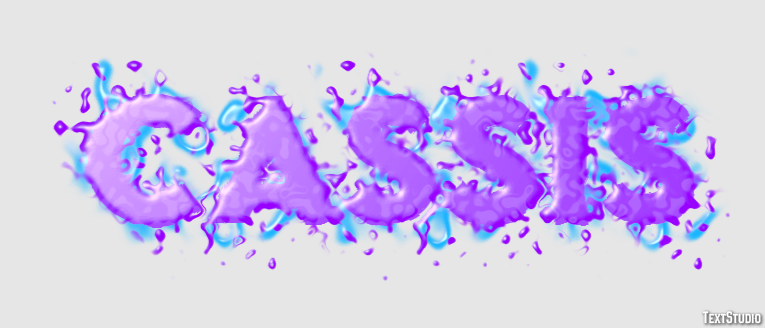 Cassis Efekt tekstowy