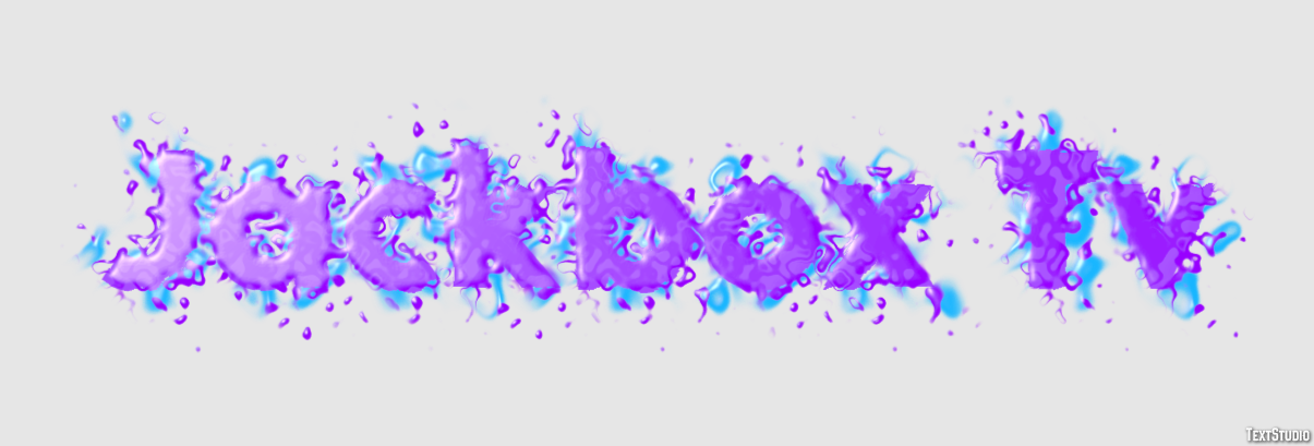 Jackbox Tv Efeito de texto