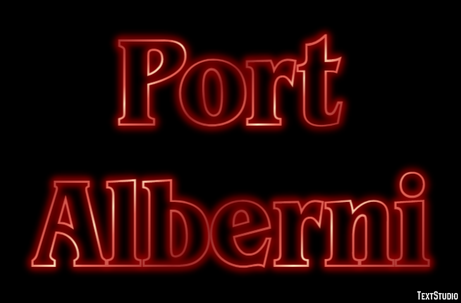 Port Alberni Efekt tekstowy