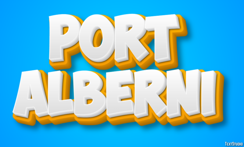 Port Alberni Efekt tekstowy