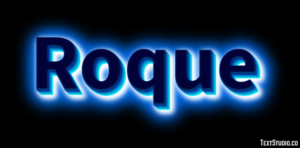 Roque Texteffekt