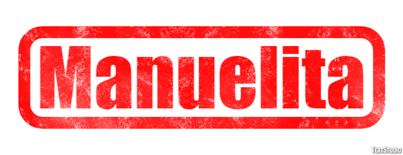 Manuelita Efecto de Texto