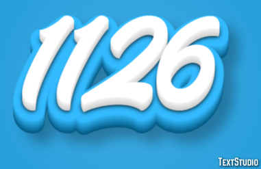 1126 Effetto testo