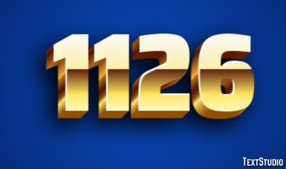 1126 Efekt tekstowy