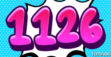 1126 Efekt tekstowy