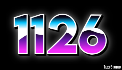 1126 Efekt tekstowy