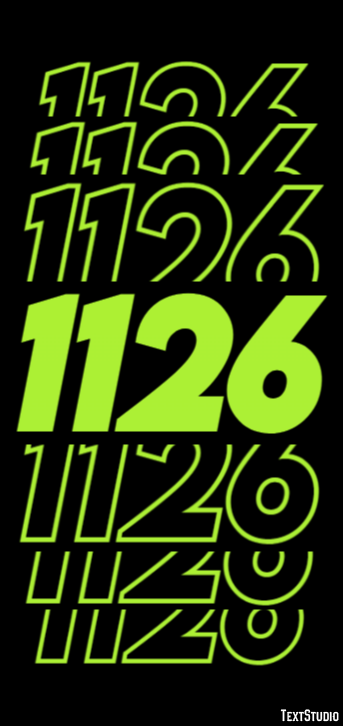 1126 Efekt tekstowy