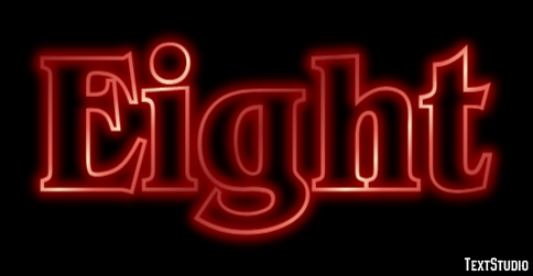 Eight Text Effect