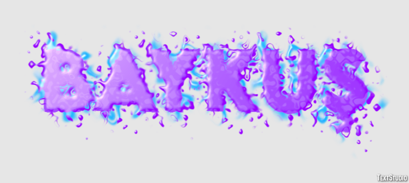 Baykuş テキスト効果
