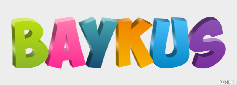 Baykuş Efecto de Texto