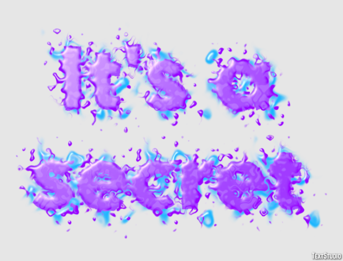It's a secret Text Effect