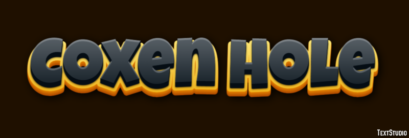Coxen Hole Efekt tekstowy