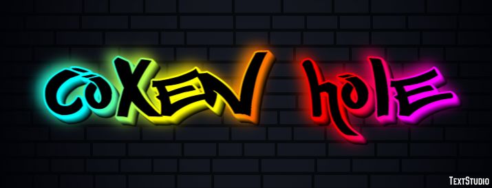 Coxen Hole Efekt tekstowy