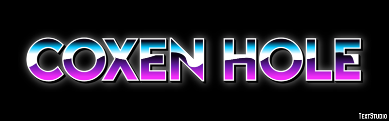 Coxen Hole Efekt tekstowy