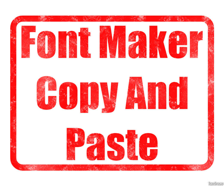 Font Maker Copy And Paste テキスト効果