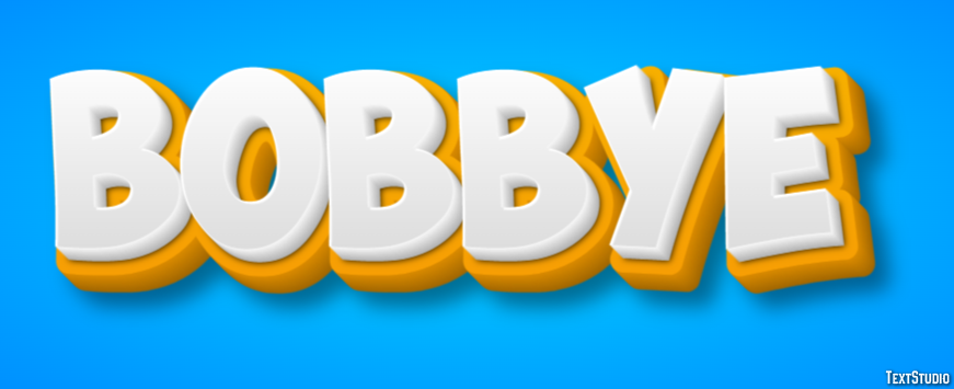 Bobbye Text Effect