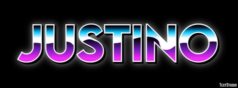 Justino Efecto de texto