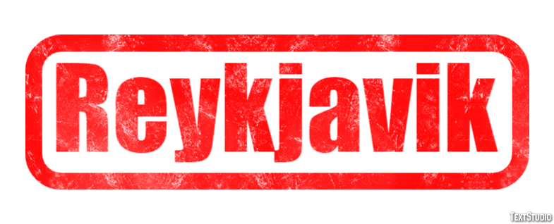 Reykjavik Efekt tekstowy