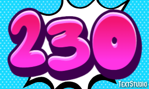 230 Text Effect