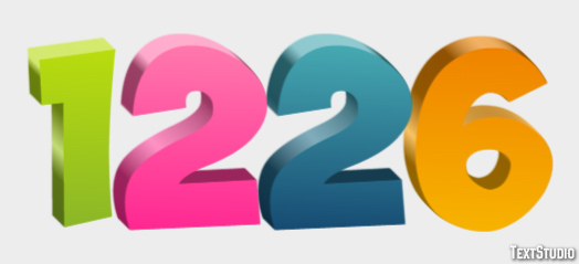 1226 Effetto testo