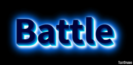Battle Effetto testo