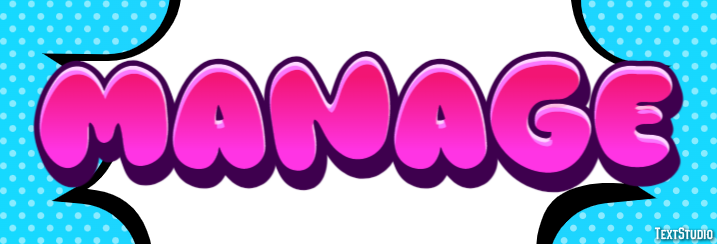 Manage Text effect