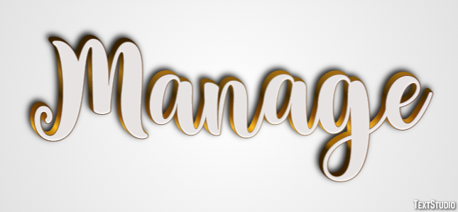 Manage Text Effect