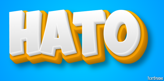 ハト Text Effect