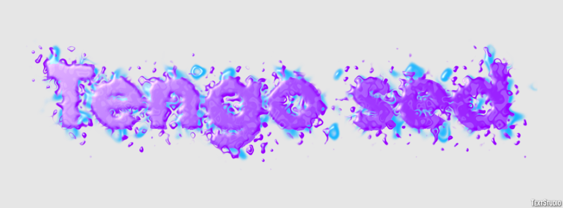 Tengo sed Text Effect