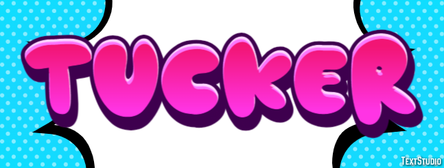 Tucker Efeito de texto