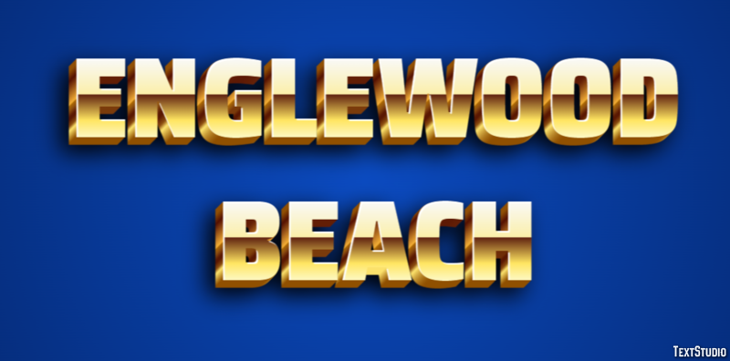 Englewood Beach Metin efekti