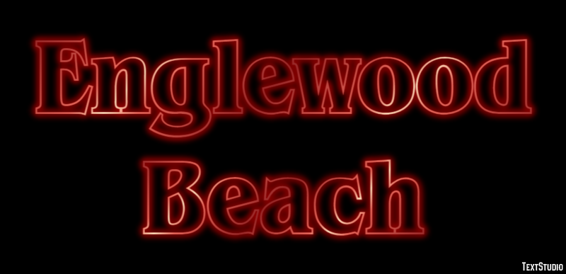 Englewood Beach Efecto de Texto