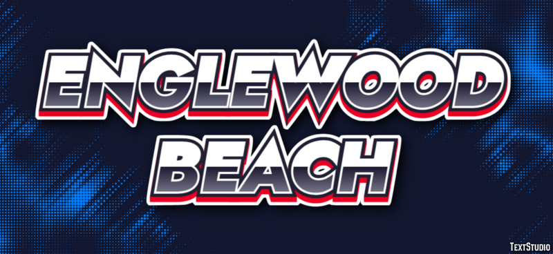 Englewood Beach Efeito de texto
