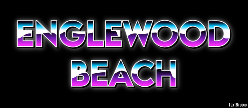Englewood Beach Efeito de texto