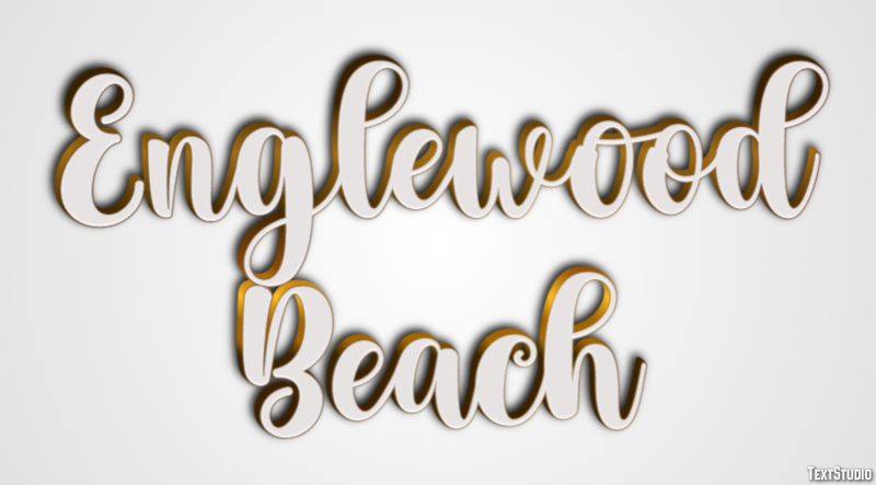 Englewood Beach Metin efekti