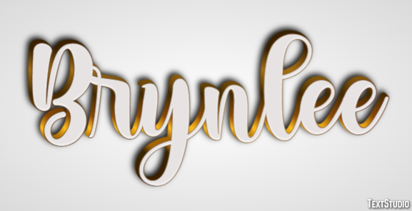 Brynlee Text effect