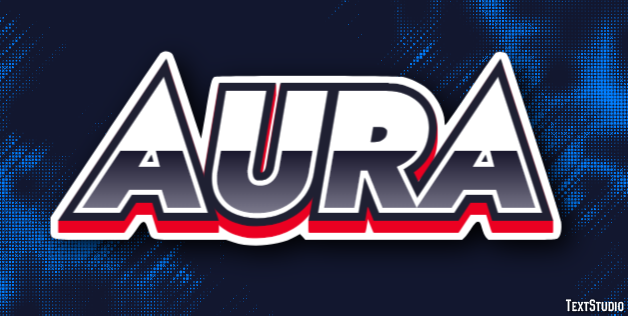Aura Text effect