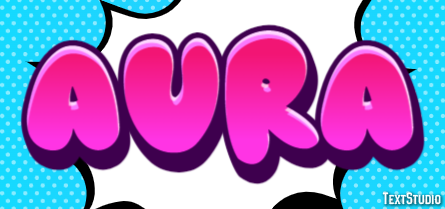 Aura Text effect