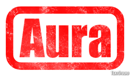 Aura Text effect