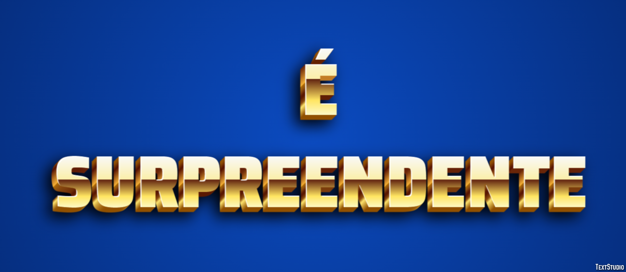 É surpreendente Efecto de texto