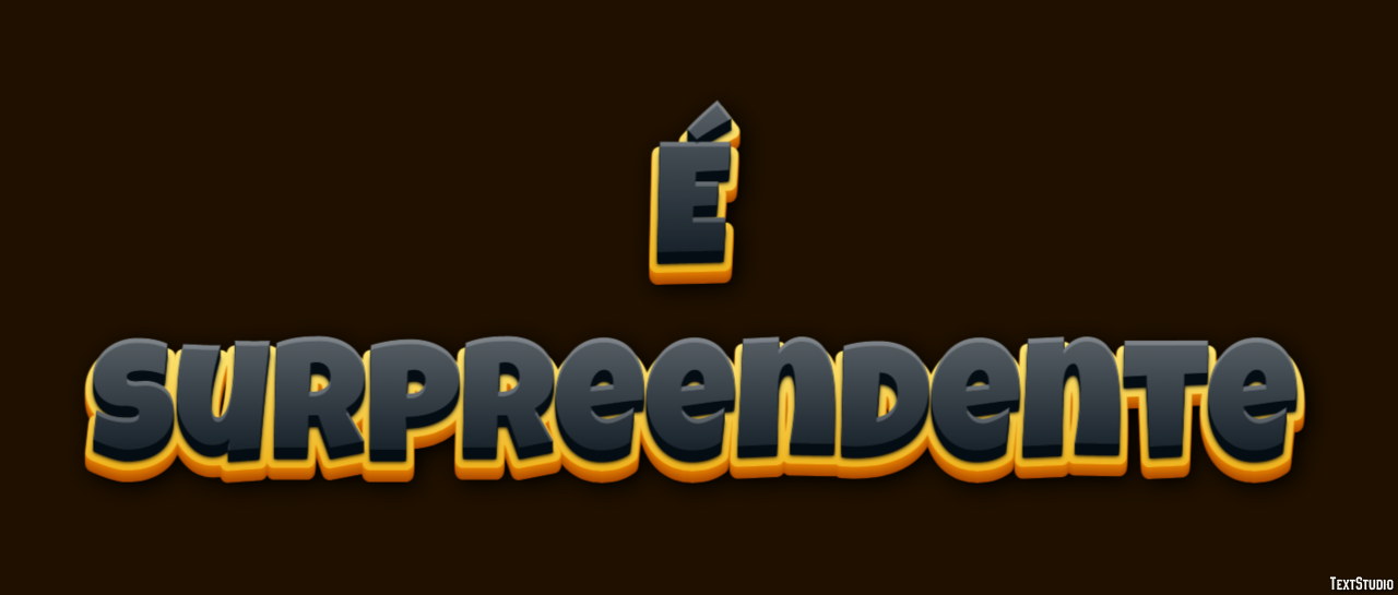 É surpreendente Efecto de texto